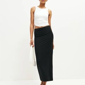 Reformation Maria Knit Maxi Skirt